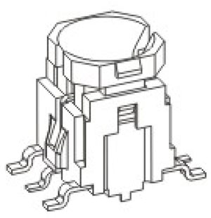 帶燈輕觸開關R590A結(jié)構(gòu)圖